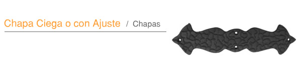 Manij�n chapa ciega